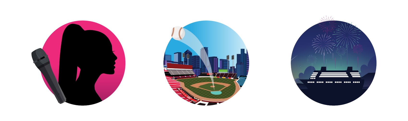 Ariana Grande Icon, Crosstown, and Firework Cruise